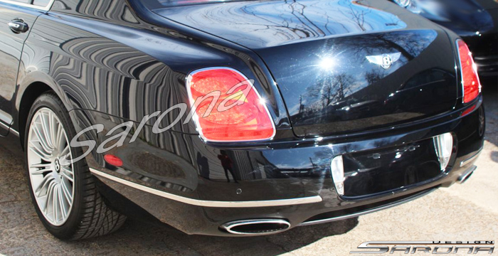 Custom Bentley Flying Spur  Sedan Rear Bumper (2009 - 2012) - $1390.00 (Part #BT-020-RB)